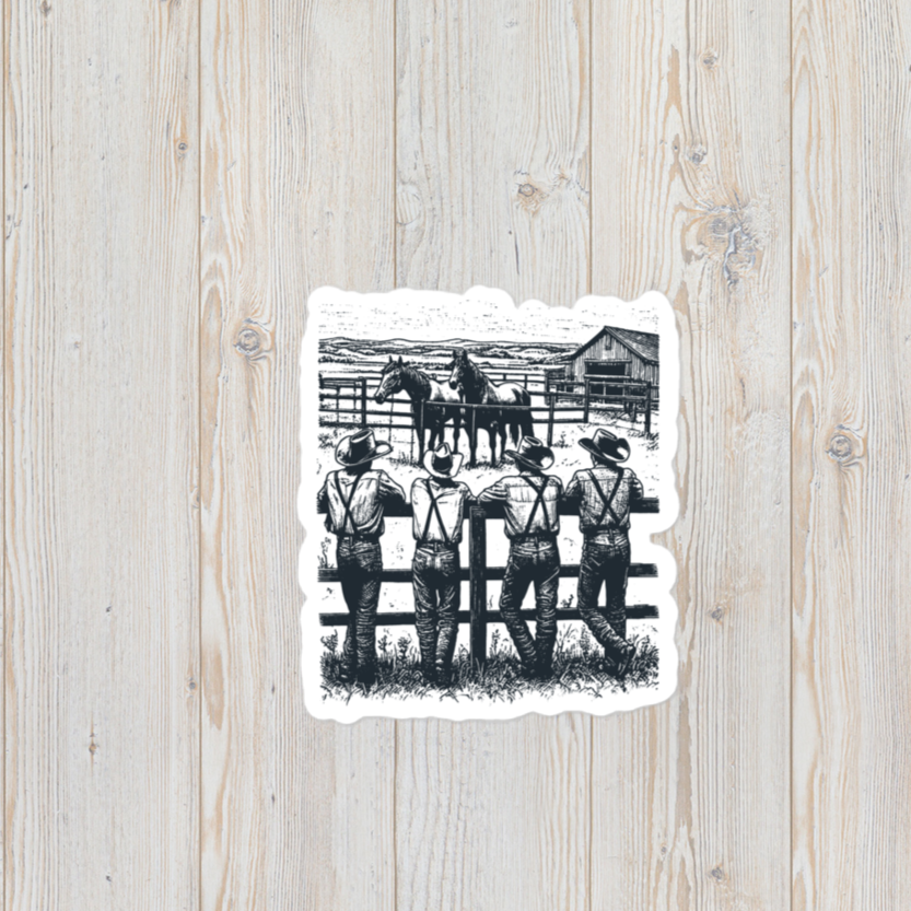 Cowboys Vinyl Sticker