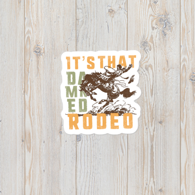 Rodeo Vinyl Sticker