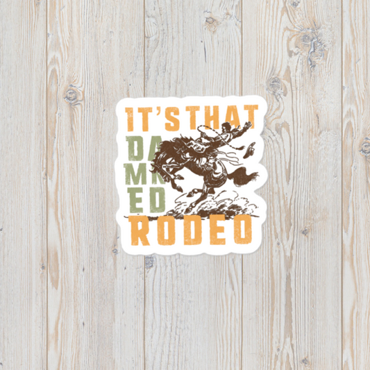 Rodeo Vinyl Sticker